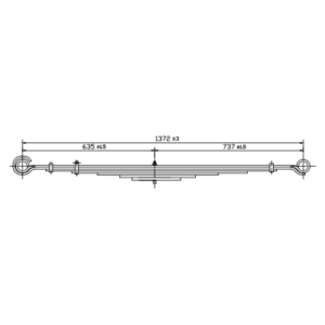 دست فنر چرخ جلو International/Navistar S-series