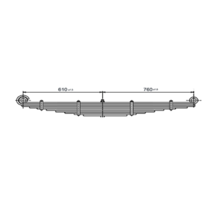 دست فنر اکسل عقب Scania