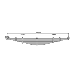 دست فنر اکسل جلو  International - Navistar