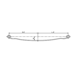 دست فنر اکسل جلو MAN TGS / TGX